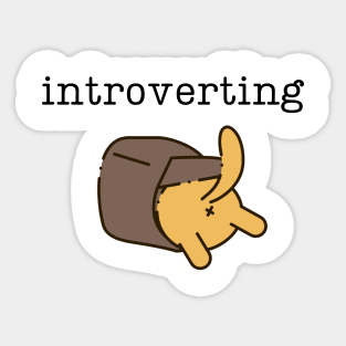 Introverting Sticker